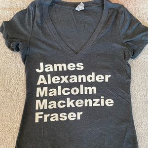 Outlander Jamie Fraser JAMMF Shirt Medium EUC